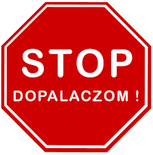 znak 'Stop dopalaczom